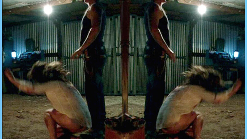 Nudes of Kristy Earl from Wolf Creek. Butt, barn, brunette. 631842