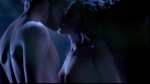 Fiona Scott Nude in Wolf Lake. Breasts, couple, couple kissing. 717766