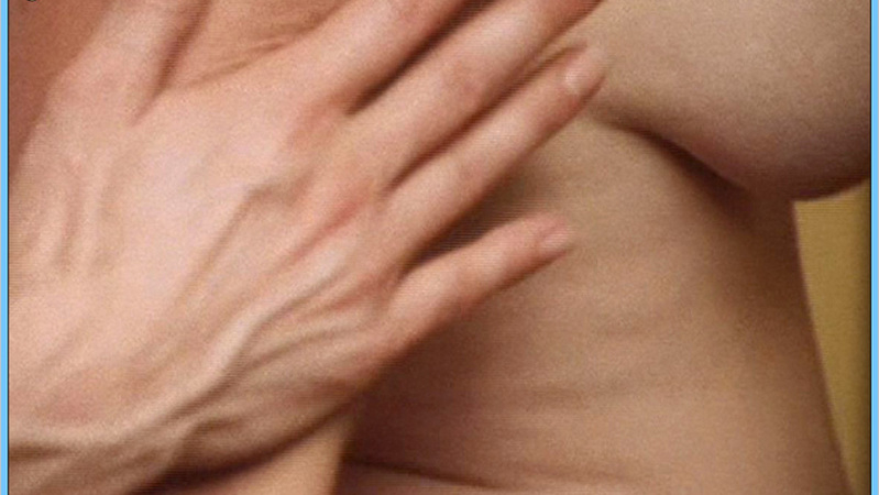 Bare's Sexiest Scenes with Madeleine Swain. Sexy, right breast, sideboob. 620004