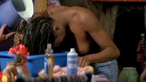 Mimi Félixine in Marche à l'ombre (1984) Breasts Black Black Hair 579760