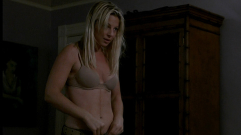 Anastasia Griffith in Trauma (2009) Underwear Blonde Bra 678362