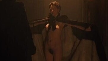 Aleksandra from The Demons of St. Petersburg Naked. Breasts, Bush, brunette, cape. 715919