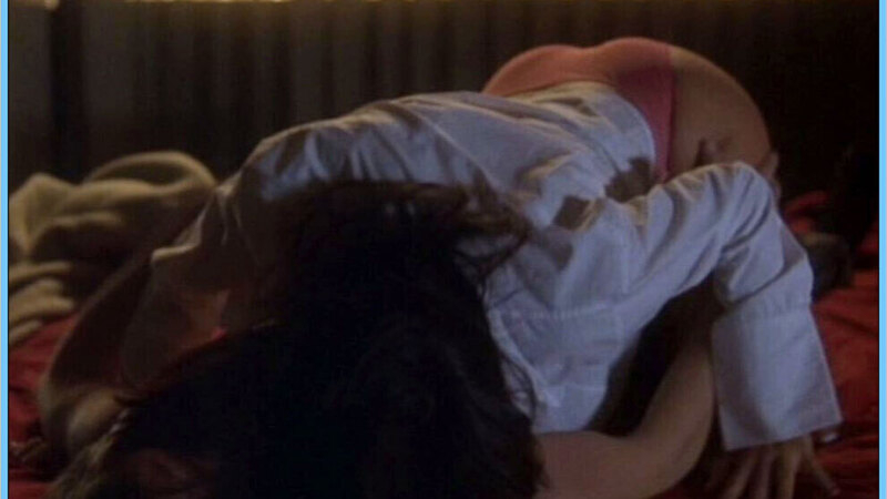 Sexiest Musetta Vander Scene in Mosquito Man. Underwear, dark hair, kissing. 549325