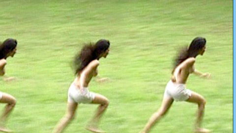 Chotiros Suriyawong in Ueng-Sao Pah Sa-Tarn Muang (2003) Breasts Black Hair Breasts 560688