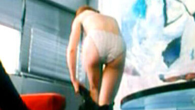 Sexiest Julie Marboeuf Scene in Temps de chien. Underwear, brunette, collage. 569005