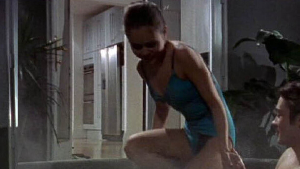 Sexiest Scenes of Hannah Vogul from She's Too Young. Sexy, Underwear, SFW, black bra. 620675