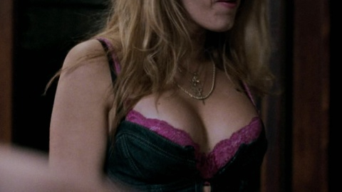 Blake Lively in The Town (2010) Sexy Blonde Bra Peeking Out 691742
