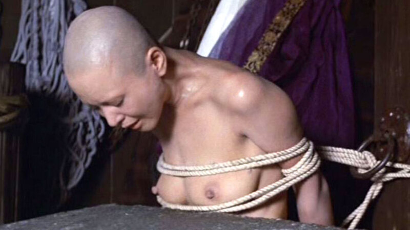 Priestess Nyokai from Hanzo the Razor 2 Naked. Breasts, Asian, hard nipples. 620825