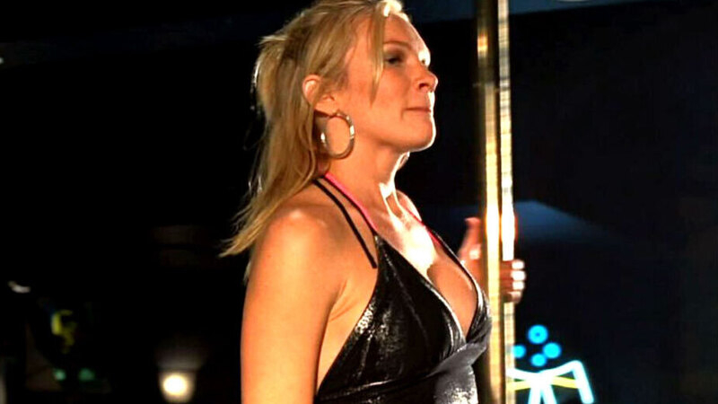 Hottest Abby Brammell Scene in The Unit. Sexy, SFW, black halter top. 662084