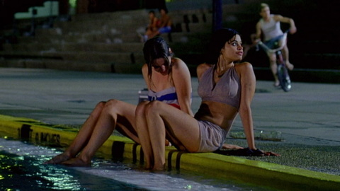 A Guide To Recognizing Your Saints's Sexiest Scenes with Melonie Diaz. Sexy, SFW, night. 837084