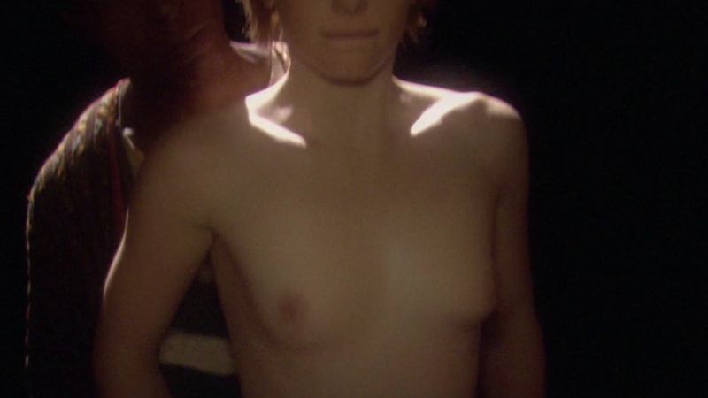 Grace Margaret Mulligan from Manderlay Naked. Breasts, biting lip, clothed man. 795827