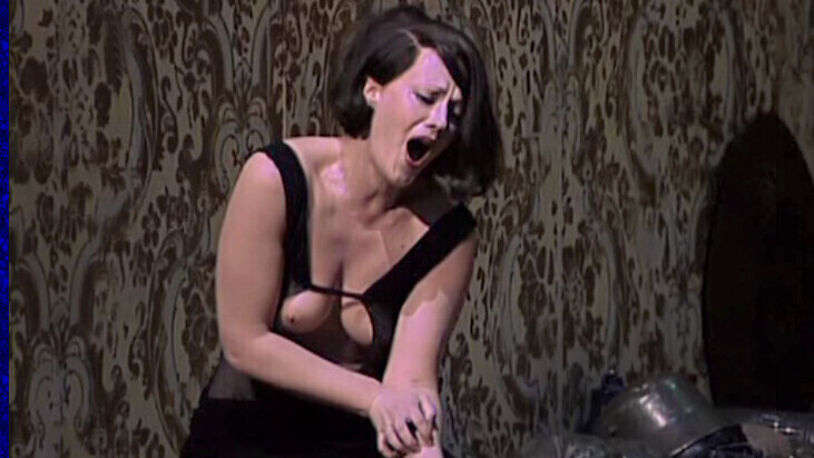 Catherine Naglestad Naked as Alcina, Zauberin. Breasts, accidental skin, black hair. 621897