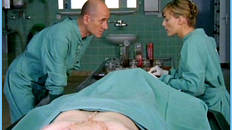 Susanne Sachße Naked as Annett York. Breasts, dead, exam table. 656277