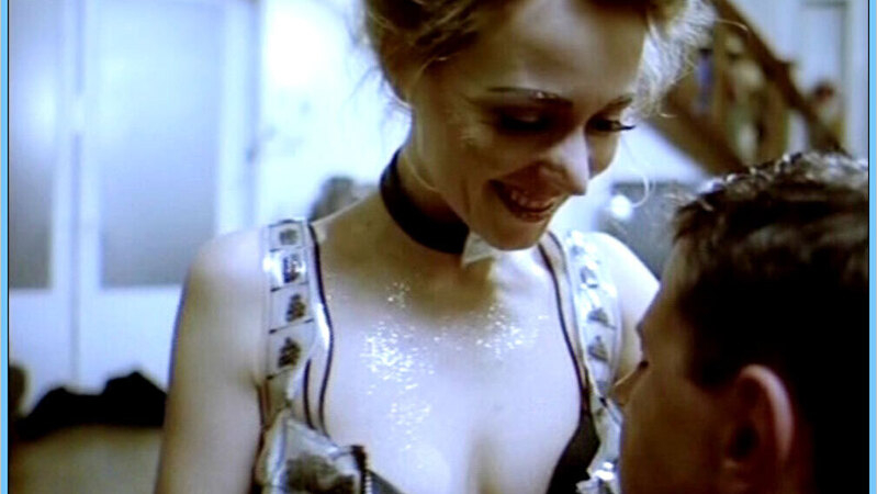 Hottest Sandra Scenes. Underwear, black bra, cleavage. 657309
