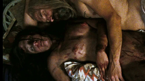 Jessica Helmer Naked in The Devil's Rejects. Breasts, Bush, bed, blood. 709225