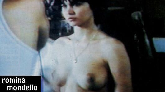 Romina Mondello Nude as NA. Breasts, black hair, collage. 653528