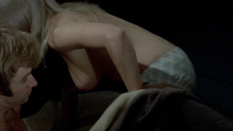 Luan Peters Naked in The Flesh and Blood Show. Breasts, bending over, blonde. 766033