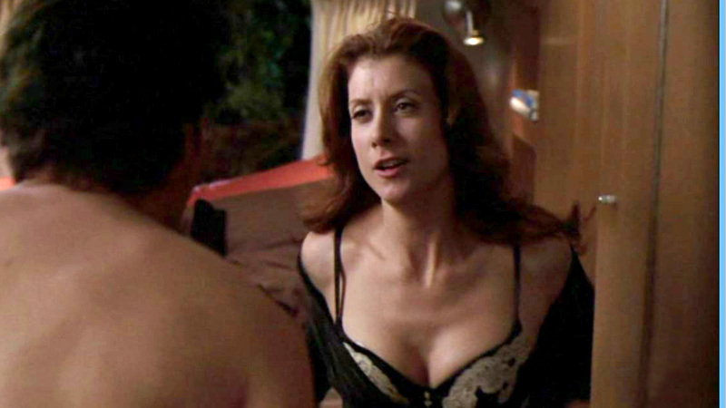 Sexiest Kate Walsh Scene in Grey's Anatomy. Underwear, SFW, black bra. 662293