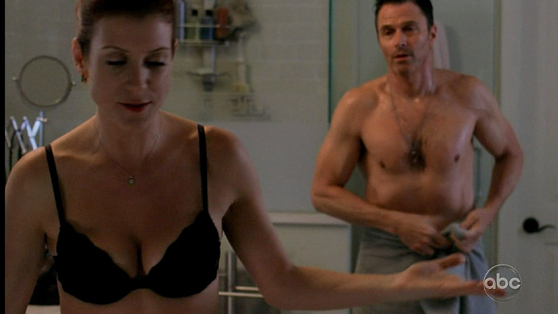 Hottest Kate Walsh Scene in Private Practice. Underwear, SFW, bathroom. 684152