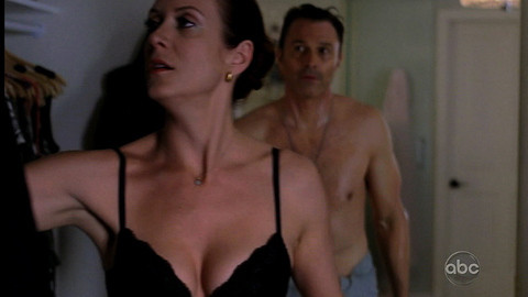 Kate Walsh in Private Practice (2007-2010) Underwear Black Underwear Cleavage 684154