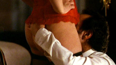 Gabriele Lafari in Die flambierte Frau (1983) Butt Black Stockings Butt 566090