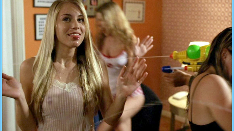 Hottest Jennifer Holland Scene in House of the Dead 2. Sexy, blonde, cleavage. 630530