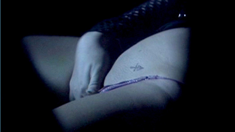 Hottest Stephani Wells Scene in The Slaughterhouse Massacre. Sexy, tattoo, touching self. 593306