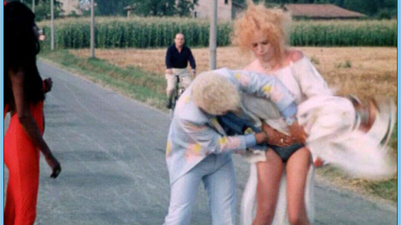 Sexiest Delia Boccardo Scene in La mazurka del barone, della santa e del fico fiorone. Underwear, blue underwear, couple. 636259