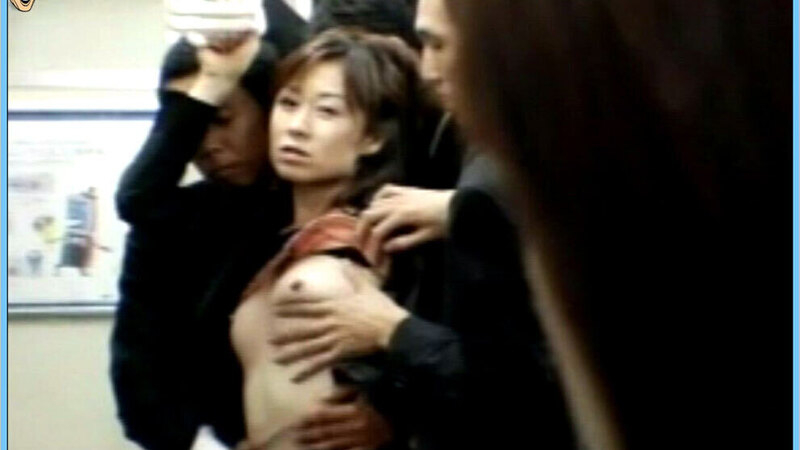Ryoko Saiki Naked in Sexual Molestor Network. Breasts, Asian, hand on breasts. 591073