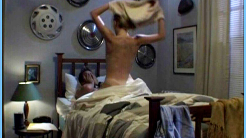 Sexiest Amy Stewart Scene in Monkey Love. Sexy, Body Double, back exposed, cowgirl. 591403