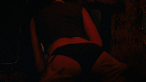 Angela Trimbur in Halloween II (2009) Underwear Black Underwear Butt Close Up 679639