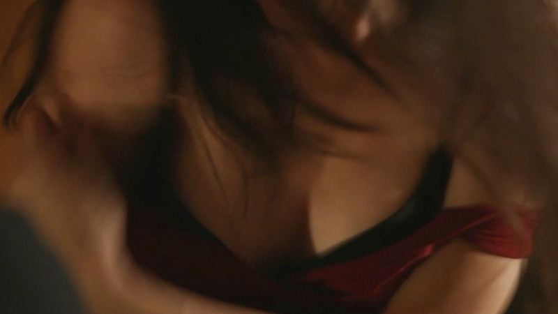 Hottest Lauren Maher Scene in Coherence. Underwear, SFW, black underwear. 754610