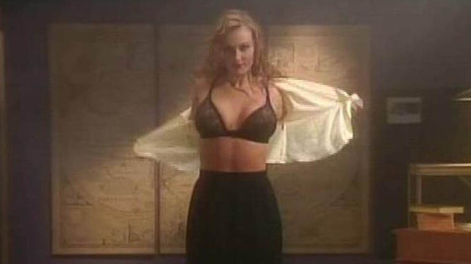 Compromising Situations's Sexiest Scenes with Chantel King. Underwear, SFW, black bra. 659226