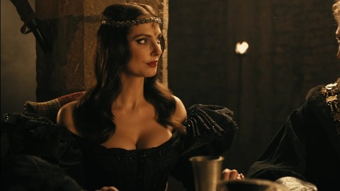 Frédérique Bel in Metal Hurlant Chronicles (2012-2014) Sexy Black Corset Brunette 761765