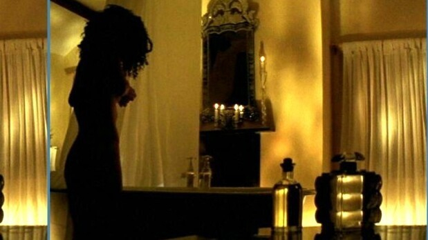 Helen McCrory Naked as Bernadette James. Breasts, collage, dark. 624723