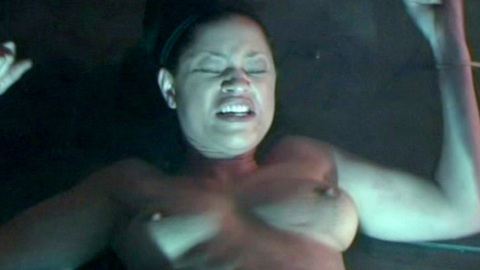 Monica Shere in The Halfway House (2004) Breasts Black Hair Bondage 624806