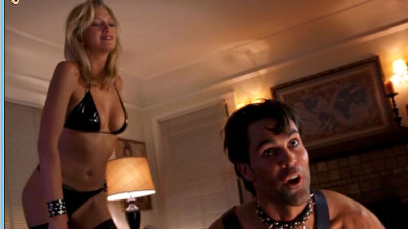 Sexiest Laurie Fetter Scene in Dirty Deeds. Underwear, SFW, black bra and panties. 624553