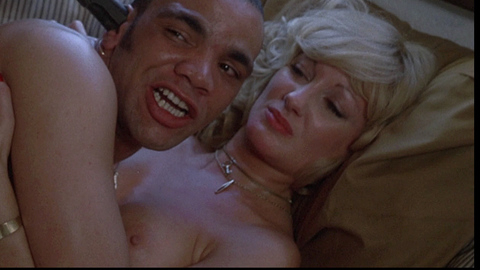 Pauline Melville Naked in The Long Good Friday. Breasts, blonde, couple in bed. 688495