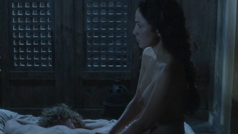 Karina Testa Naked in Odysseus. Breasts, black hair, couple. 730273