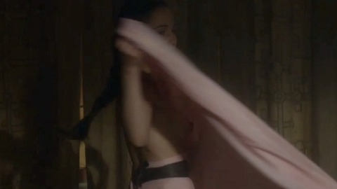 Karina Testa Nude as Cléa. Breasts, braided hair, getting dressed. 730274