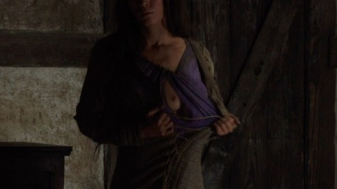 Nora von Waldstätten in World Without End (2012) Breasts Breasts Dark Hair 775887