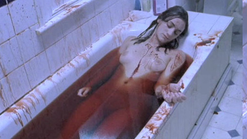 Cara Horgan Naked in Afterlife. Breasts, Bush, bathtub, blood. 663367
