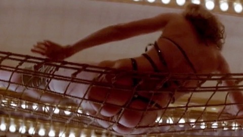 Ellan Fartt in Bad Timing (1980) Butt Back Exposed Black Thong 753111
