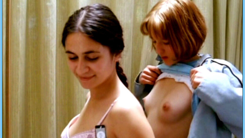Alice from En garde Naked. Breasts, changing room, hard nipples. 626507