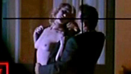 Nudes of Woman on balcony from The Feminine Touch. Breasts, blonde, couple. 627954