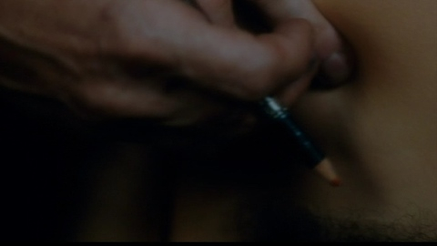 Stéphanie Sokolinski Naked as Augustine. Bush, close-up, hairy bush. 729147
