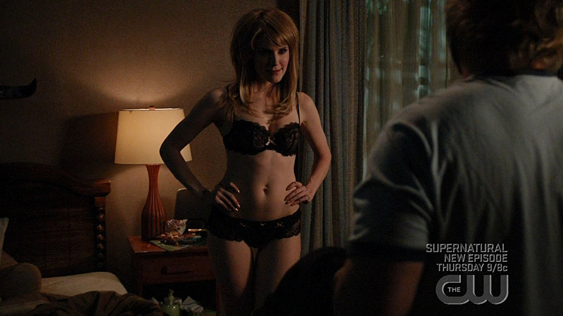Sexiest Jenny Wade Scene in Reaper. Underwear, SFW, black underwear. 670357