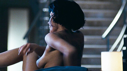 Lyubov Tolkalina Naked in Interceptor. Breasts, black hair, couple. 723781