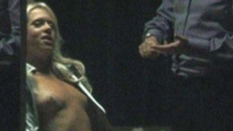 Beth Cordingly in Funland Thong Sexy Blonde Breasts 663009