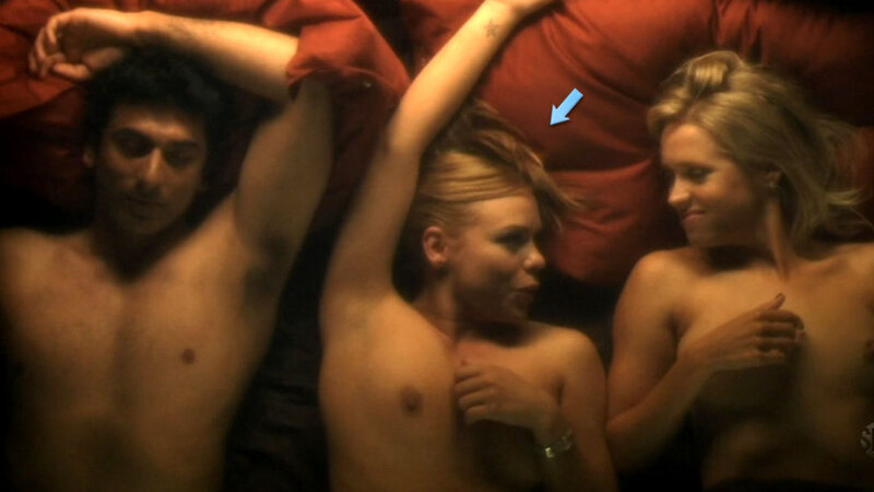 Hannah 'Belle' Baxter from Secret Diary of a Call Girl Naked. Breasts, blonde, couple. 665861